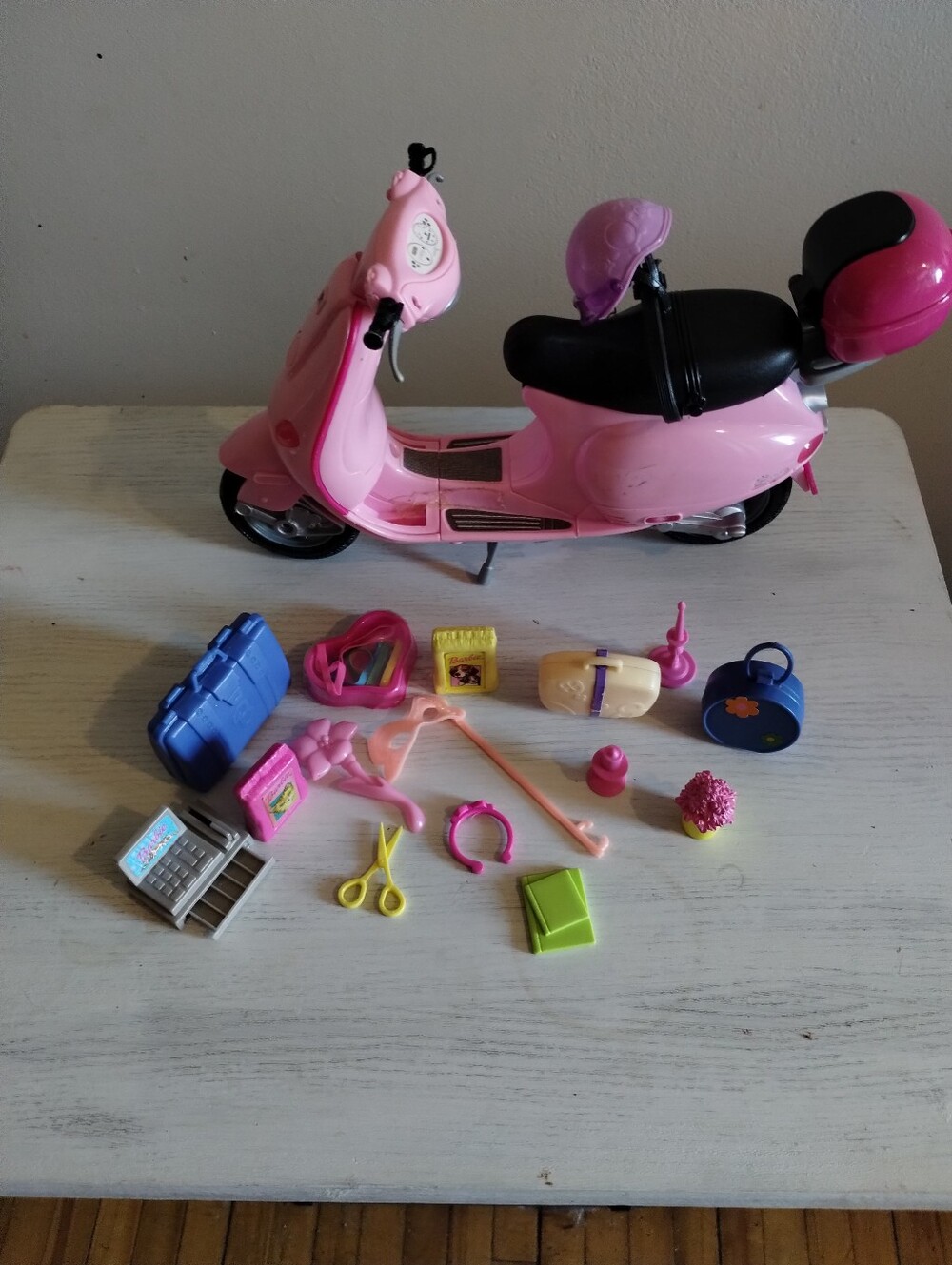 Barbie  Scooter Playset with Accessories
